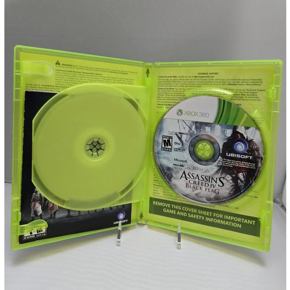 Assassin's Creed Rogue & Black Flag Bundle - Xbox 360 - Complete CIB‎ 2 Games